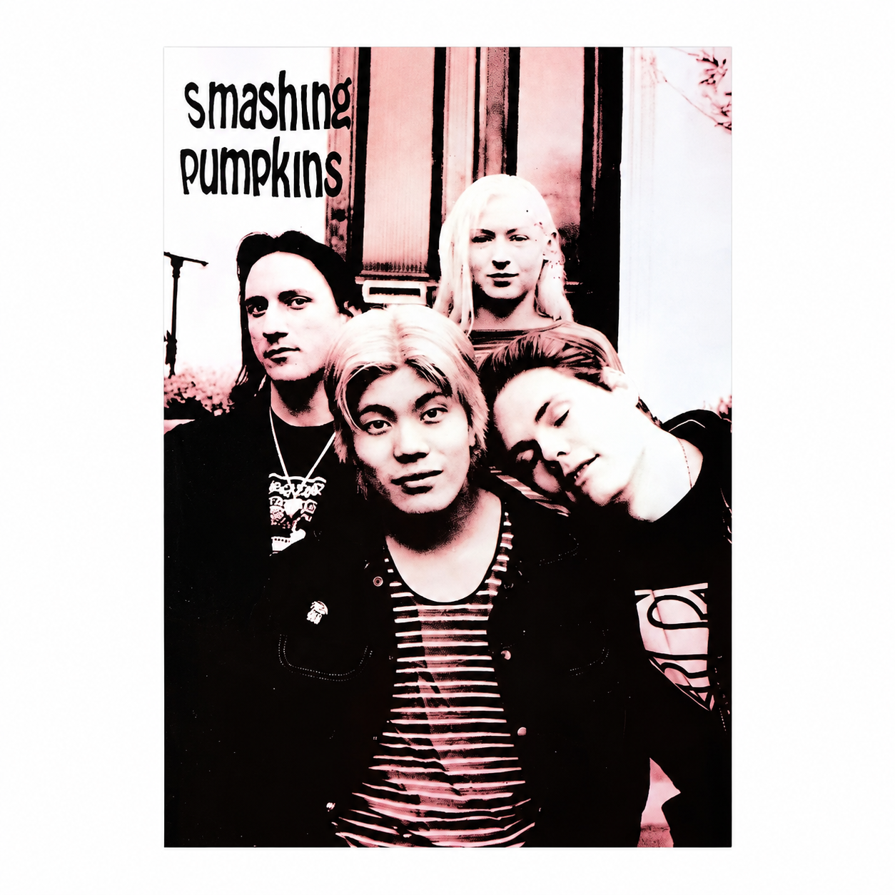 Early 90s Vintage Smashing Pumpkins Band Photo Art Print Poster
